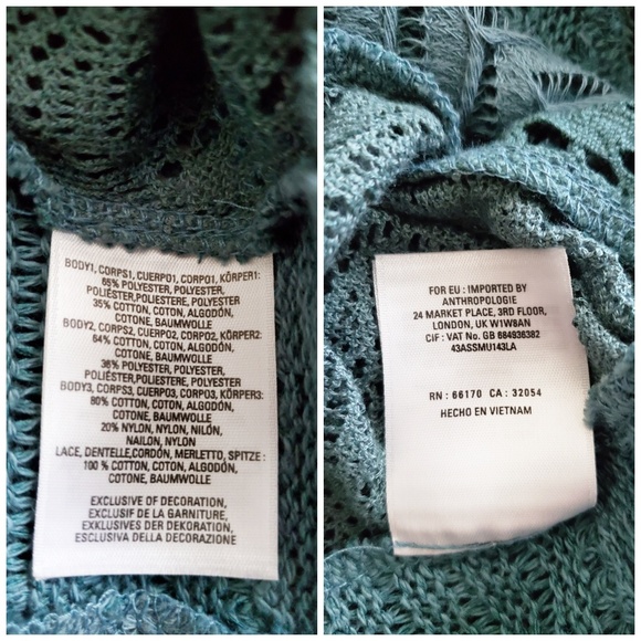 Meadow Rue Carrigan Crochet Teal Swing Tank - Picture 8 of 8